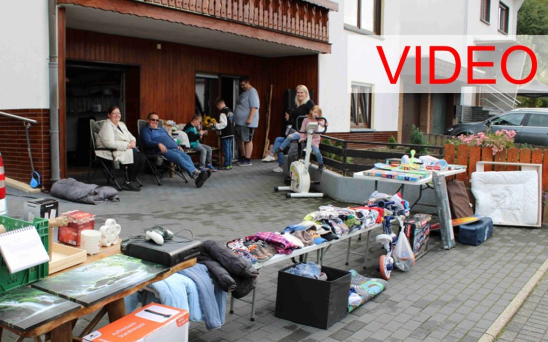 Oberzissen erlebt erfolgreichen ersten Dorfflohmarkt Buntes Markttreiben